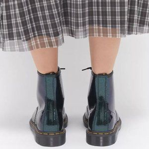 1460 farrah glitter boot teal